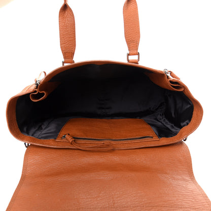 3.1 Phillip Lim Textured Calfskin Medium Pashli Satchel Mandarin 4 of 8