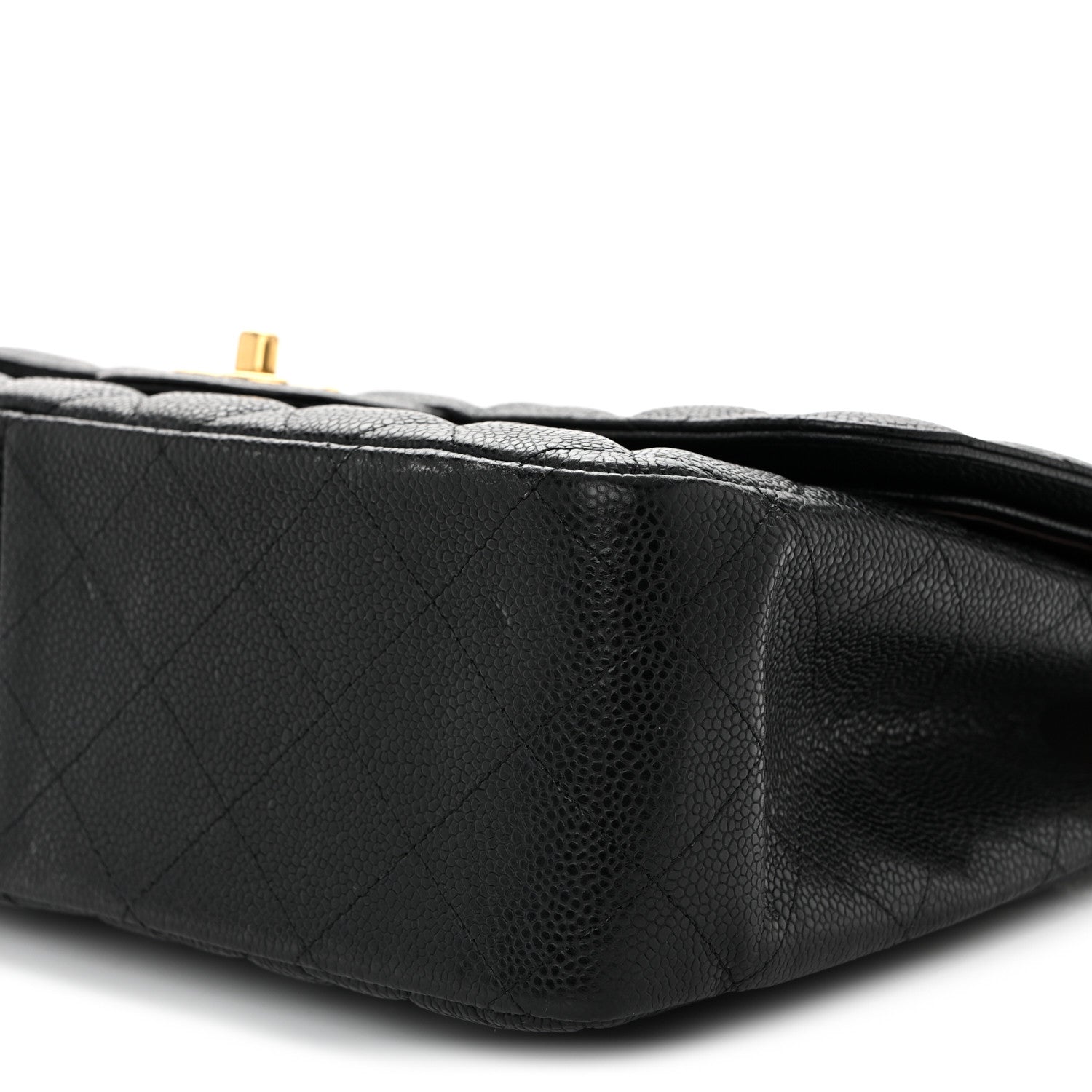 Chanel Caviar Quilted Jumbo Double Flap Black 10 of 11