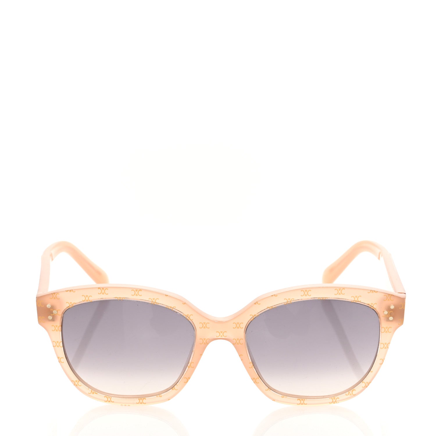 Celine Acetate Triomphe CL 40167I Sunglasses Beige 2 of 7