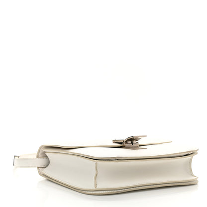 Celine Liege Calfskin Medium Classic Box Flap Bag White 4 of 14