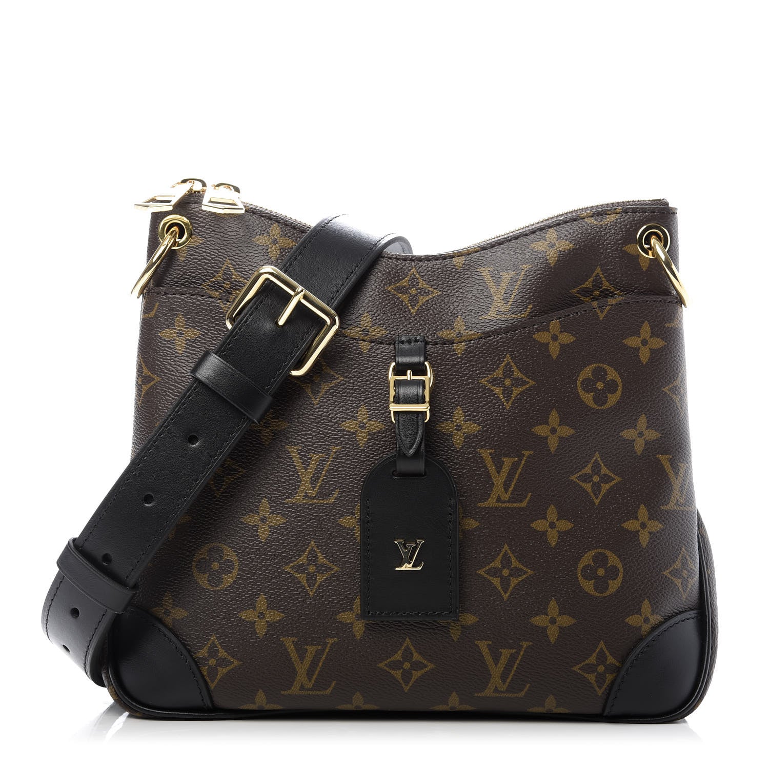 Louis Vuitton Monogram Odeon PM Black 1 of 9