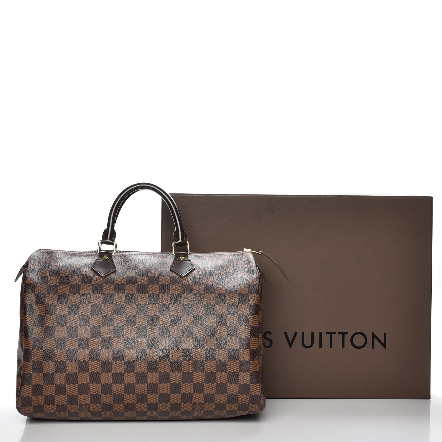 Louis Vuitton Damier Ebene Speedy 35 8 of 8