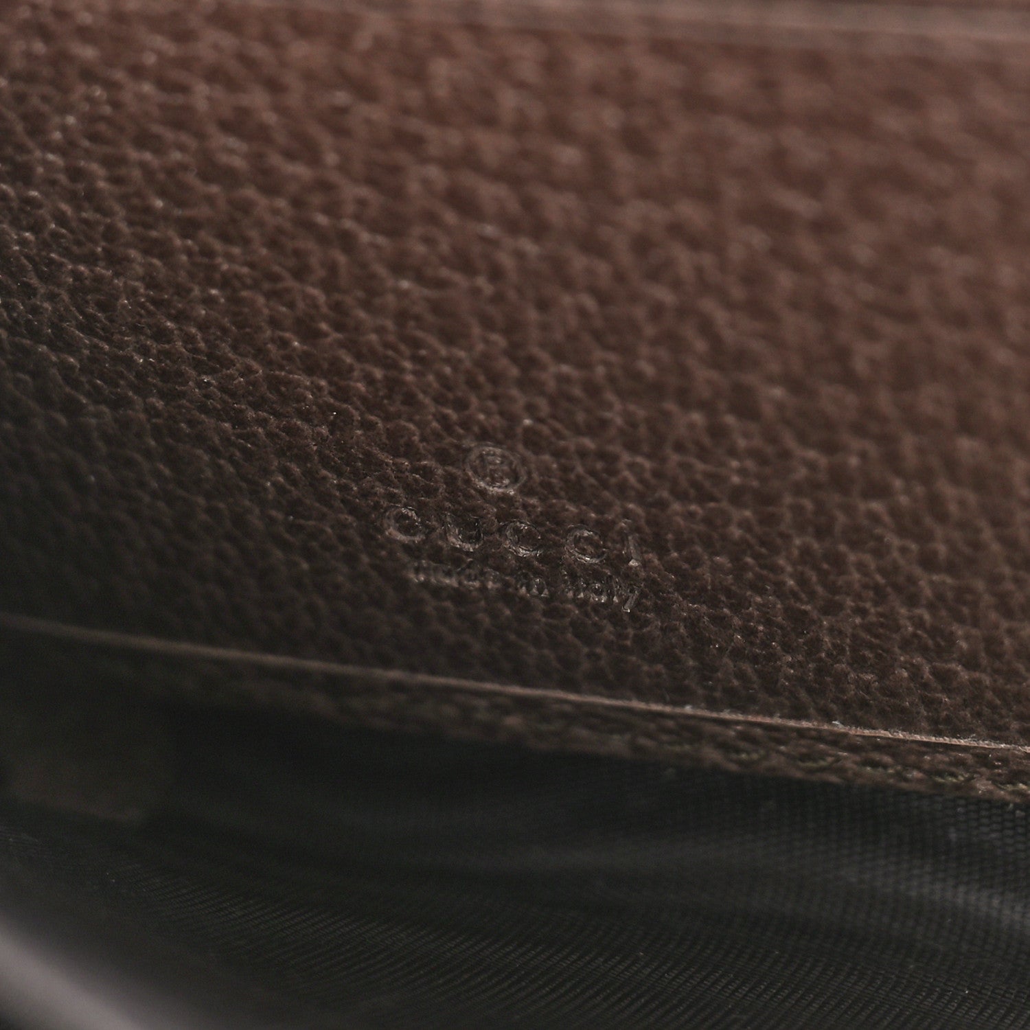 Gucci GG Supreme Monogram Web Ophidia Zip Around Wallet Brown 6 of 8