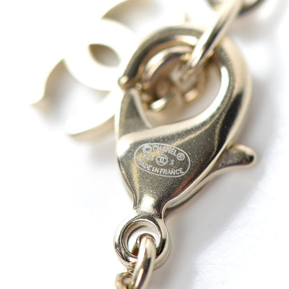 Chanel Crystal CC No.5 Necklace Gold 5 of 5