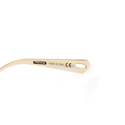 Christian Dior Mask DiorClub M2U Sunglasses Translucent Ivory 5 of 9