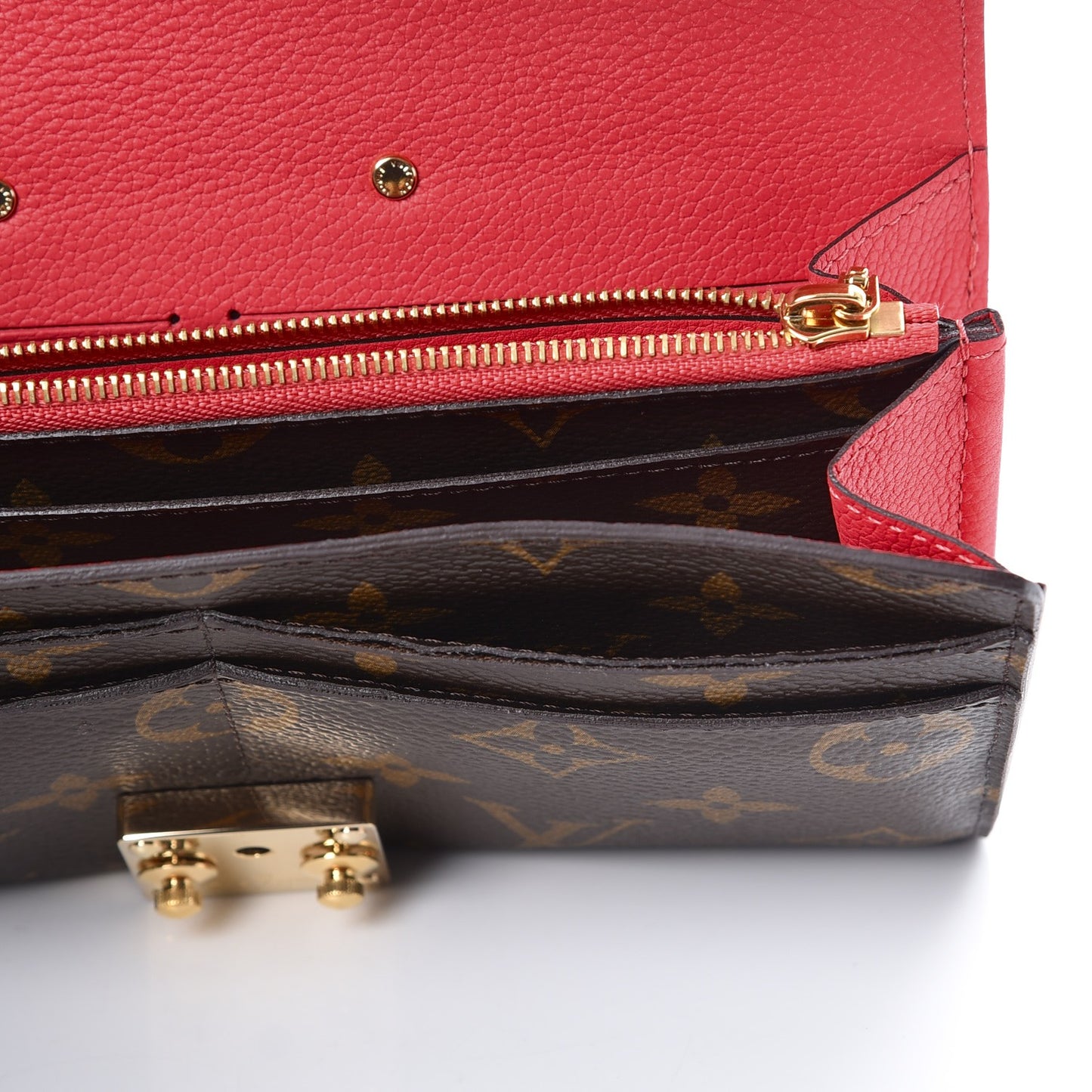 Monogram Pallas Wallet Litchi
