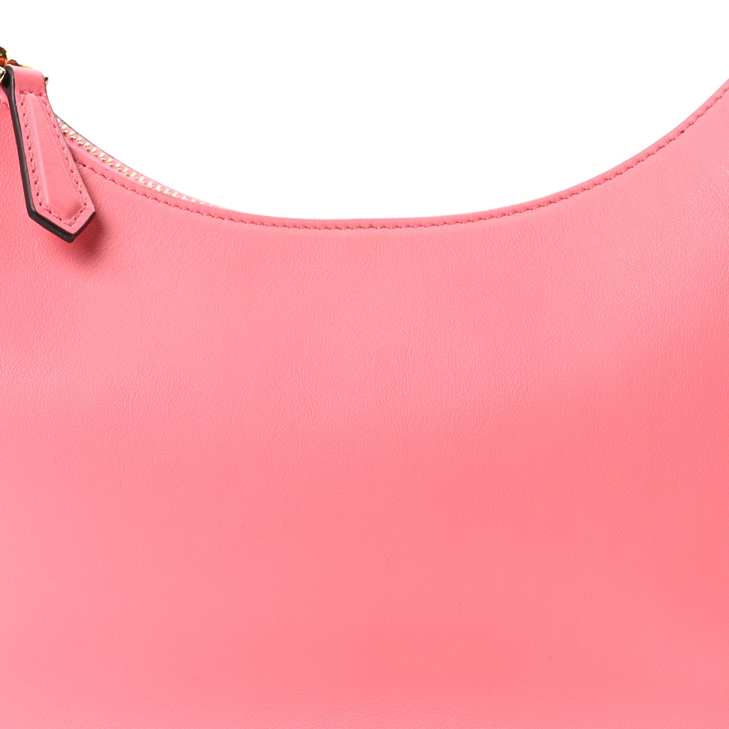 Vitello Grace Matte Small Fendigraphy Hobo Bag Pink Dalia