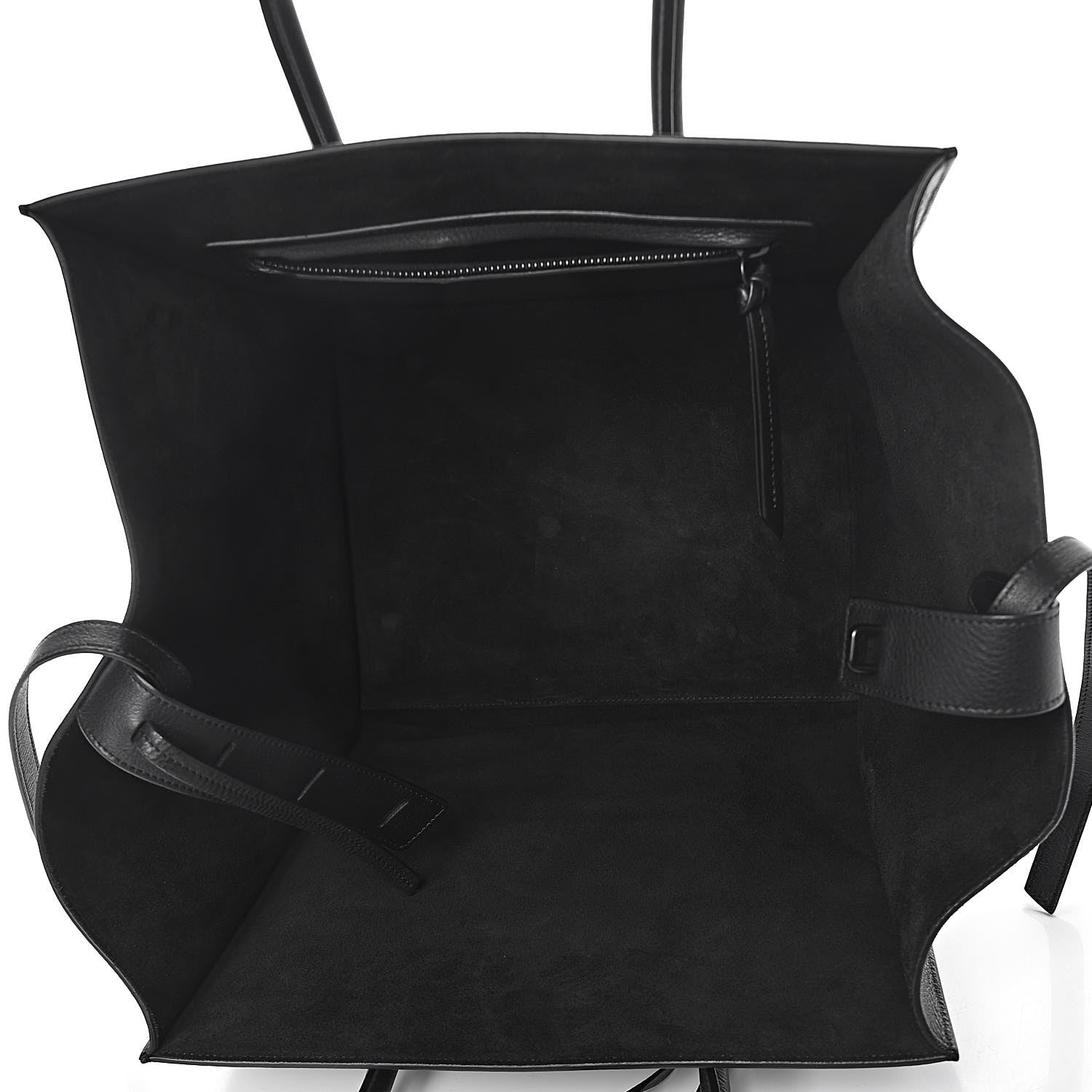 Celine Supple Calfskin Medium Phantom Luggage Black 5 of 8