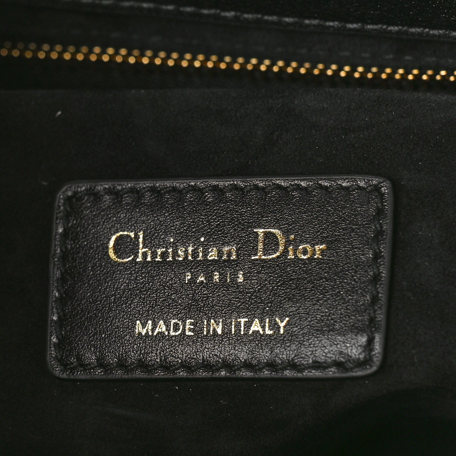 Christian Dior Calfskin Cannage Small The Lady 95.22 Black 7 of 9