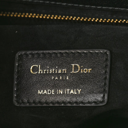 Christian Dior Calfskin Cannage Small The Lady 95.22 Black 7 of 9