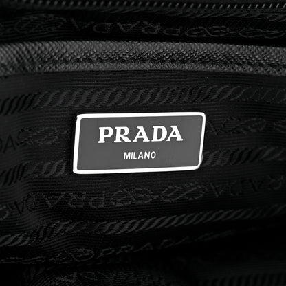 Prada Tessuto Nylon Saffiano Medium Backpack Black 7 of 10