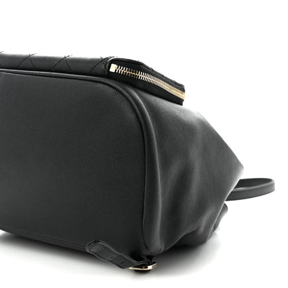 Chanel Caviar Quilted Business Affinity Backpack Black 10 of 10