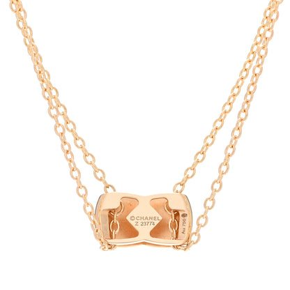 Chanel 18K Yellow Gold Coco Crush Pendant Necklace 4 of 5