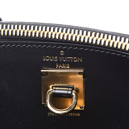 Louis Vuitton Calfskin Ayers City Steamer Mini Black 6 of 9