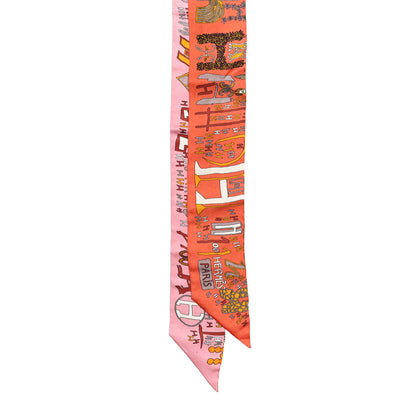 Hermes Silk 1001 H Twilly 2 of 4