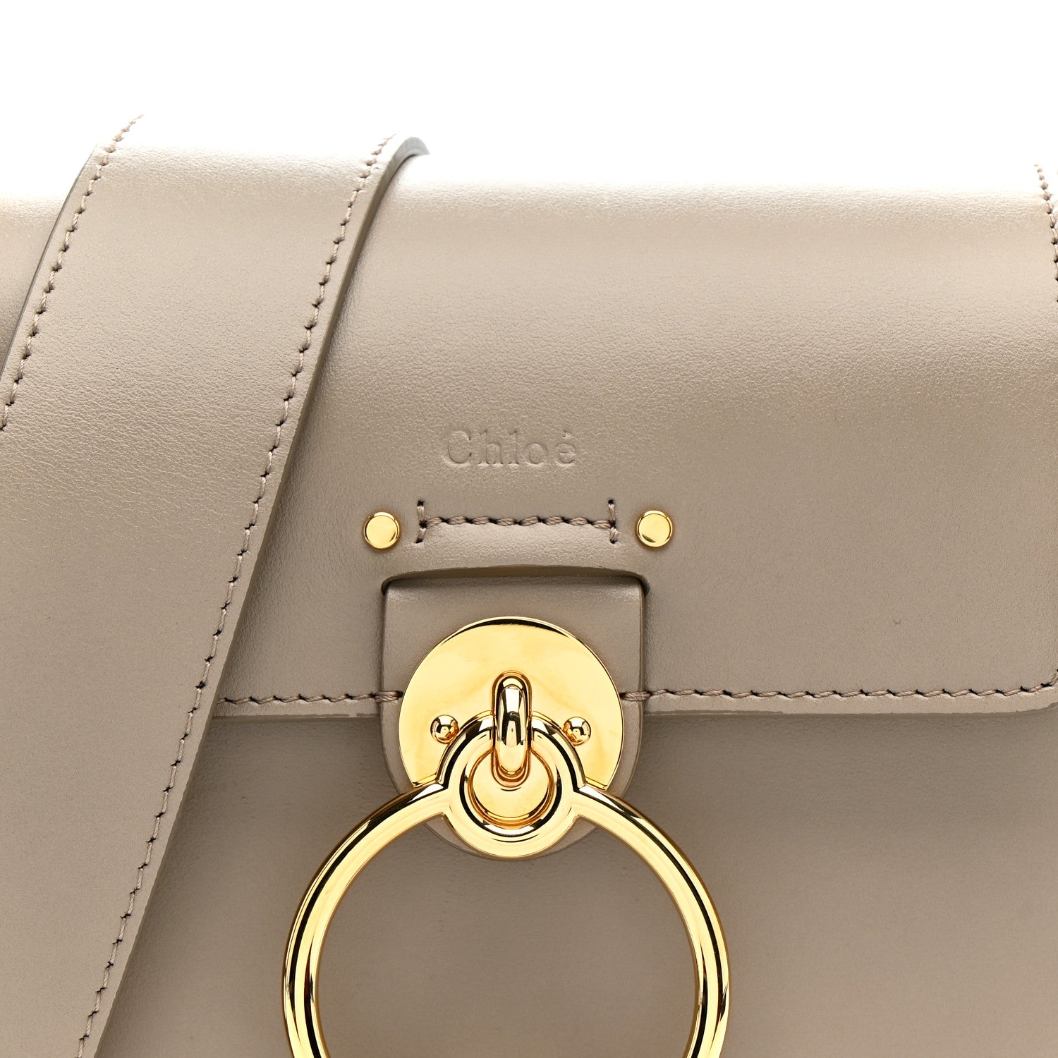Chloe Calfskin Small Tess Bag Motty Grey 1783897 – FASHIONPHILE