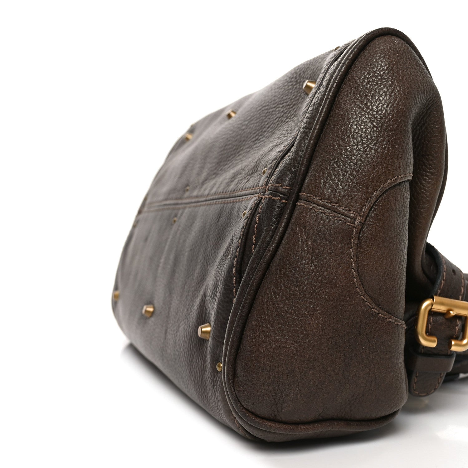 Chloe Calfskin Medium Paddington Satchel Chocolate 10 of 10