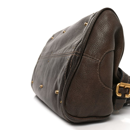 Chloe Calfskin Medium Paddington Satchel Chocolate 10 of 10