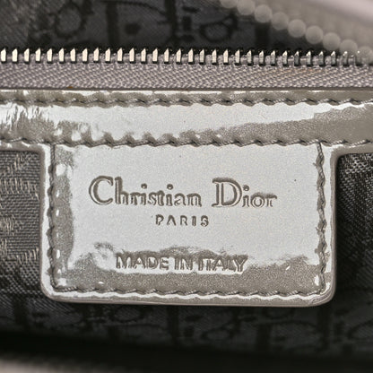 Christian Dior Patent Cannage Large Lady Dior Grey 6 of 11