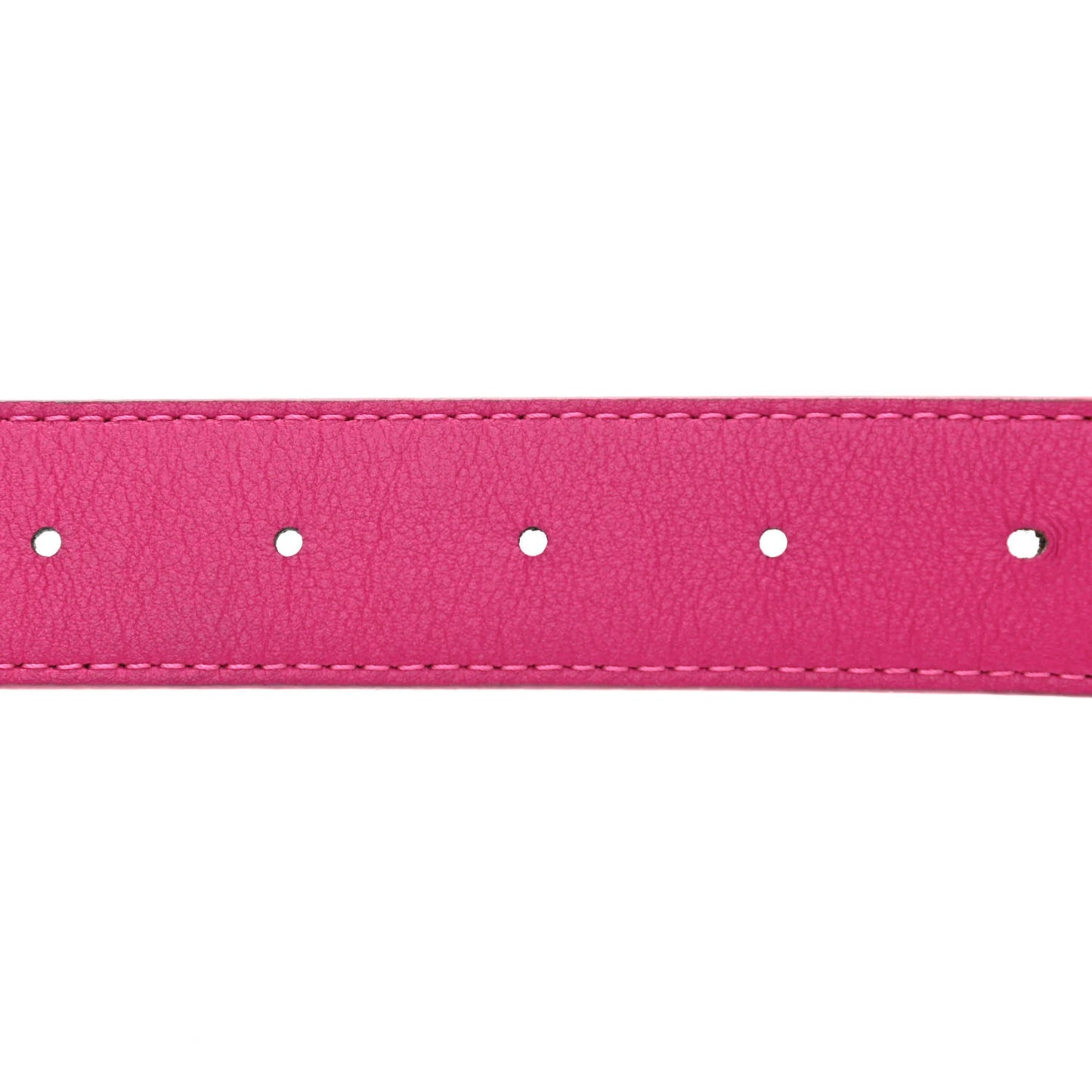 Monogram Calfskin 30mm LV Initiales Reversible Belt 85 34 Fuchsia