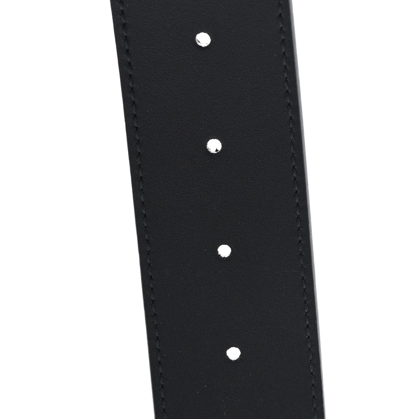 GG Supreme Monogram Selleria Calfskin Interlocking G 40mm Belt 95 38 Black