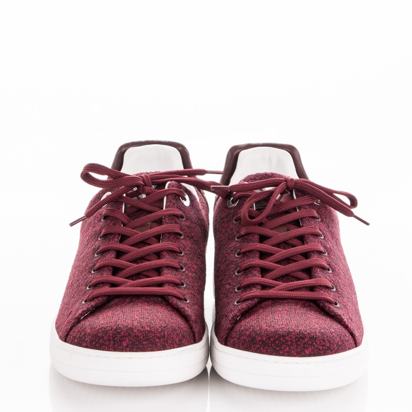 Tweed Frontrow Sneakers 9.5 Bordeaux