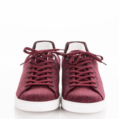Louis Vuitton Tweed Frontrow Sneakers 9.5 Bordeaux 2 of 8