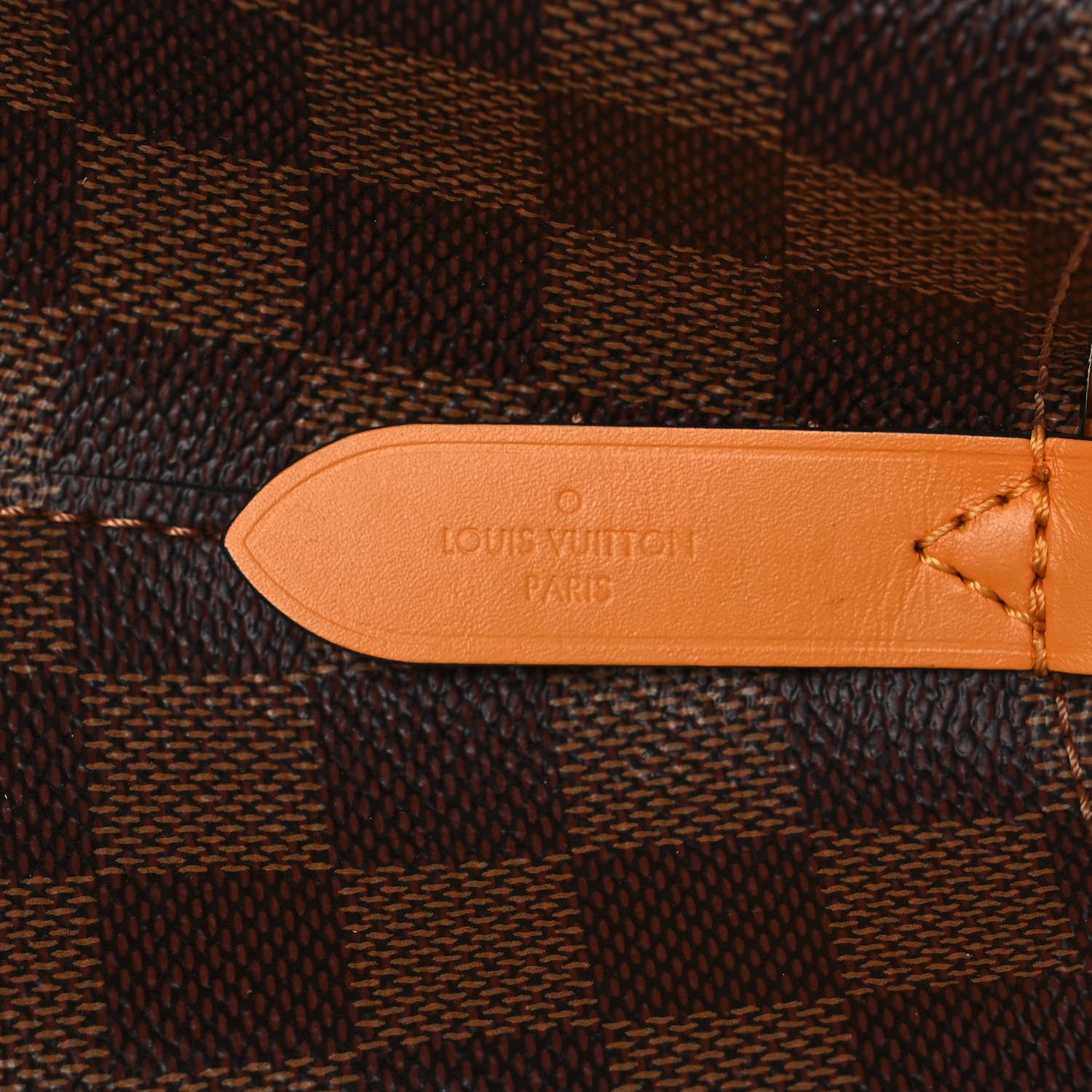 Louis Vuitton Damier Ebene Neonoe MM Safran 8 of 14