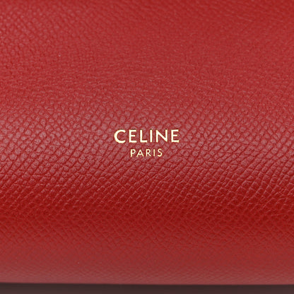 Celine Baby Grained Calfskin Micro Belt Bag Ruby 6 of 11