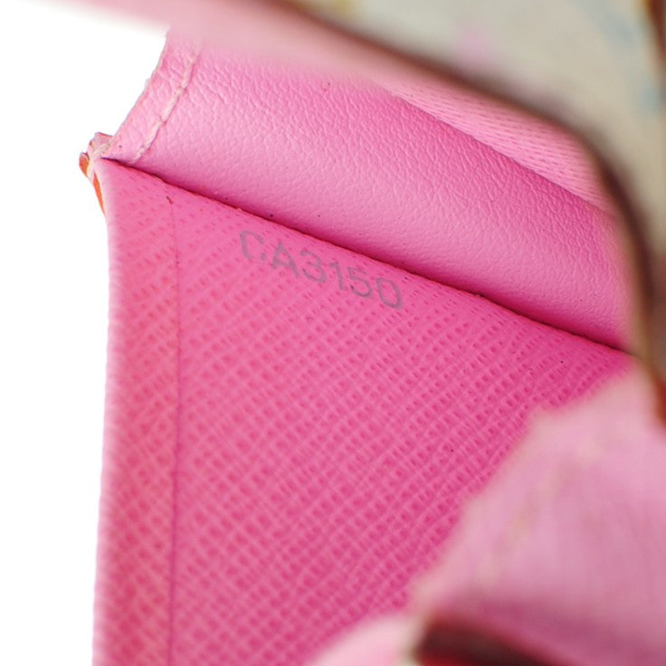 Louis Vuitton Monogram Multicolor Business Card Holder White Litchi 7 of 7