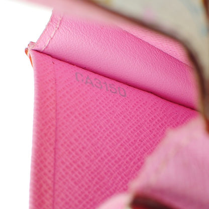 Louis Vuitton Monogram Multicolor Business Card Holder White Litchi 7 of 7