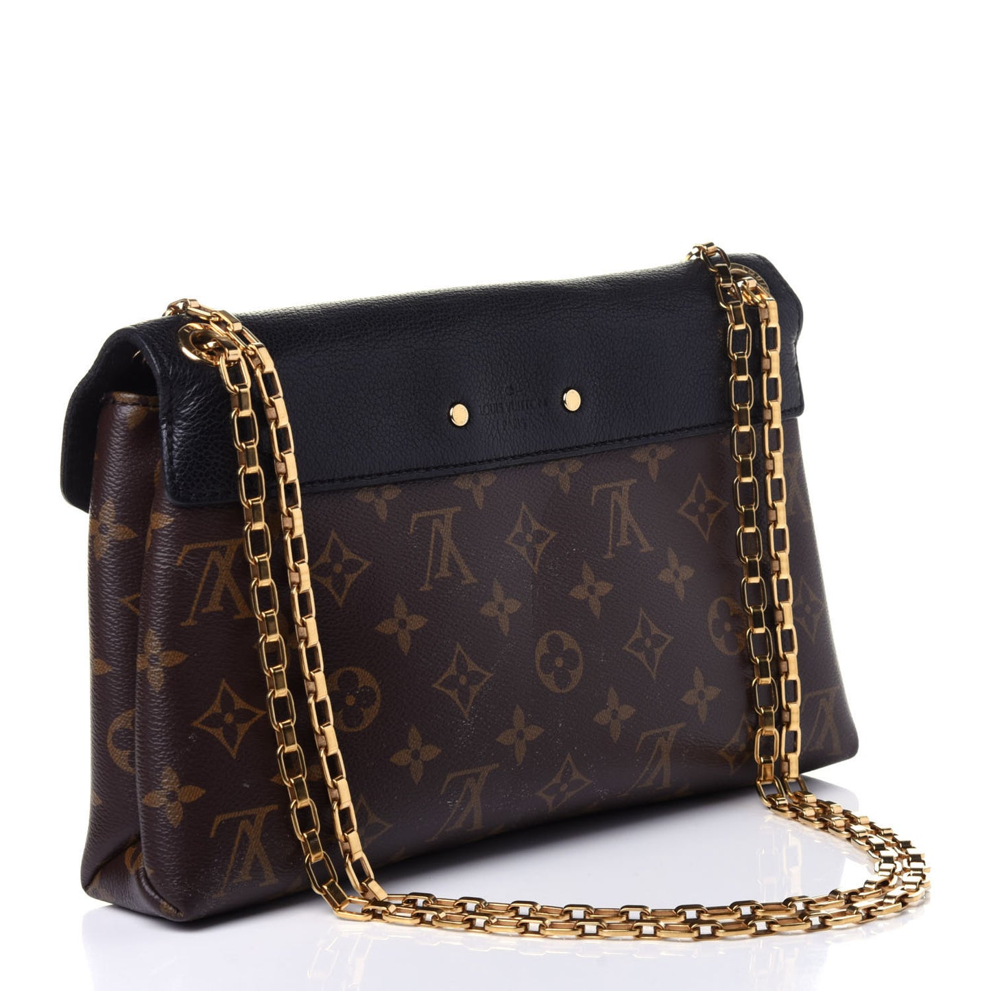 Monogram Pallas Chain Black