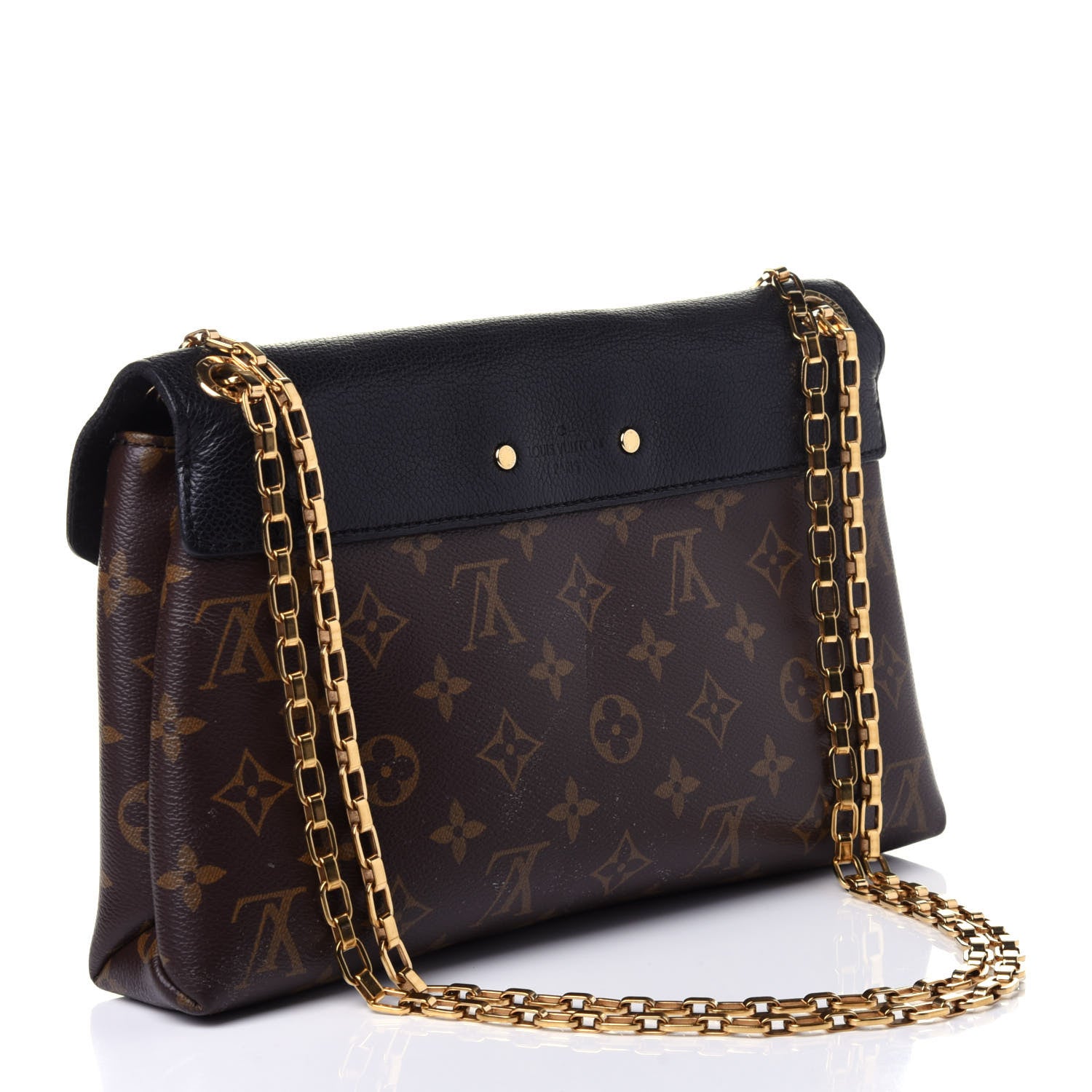 Louis Vuitton Monogram Pallas Chain Black 3 of 12