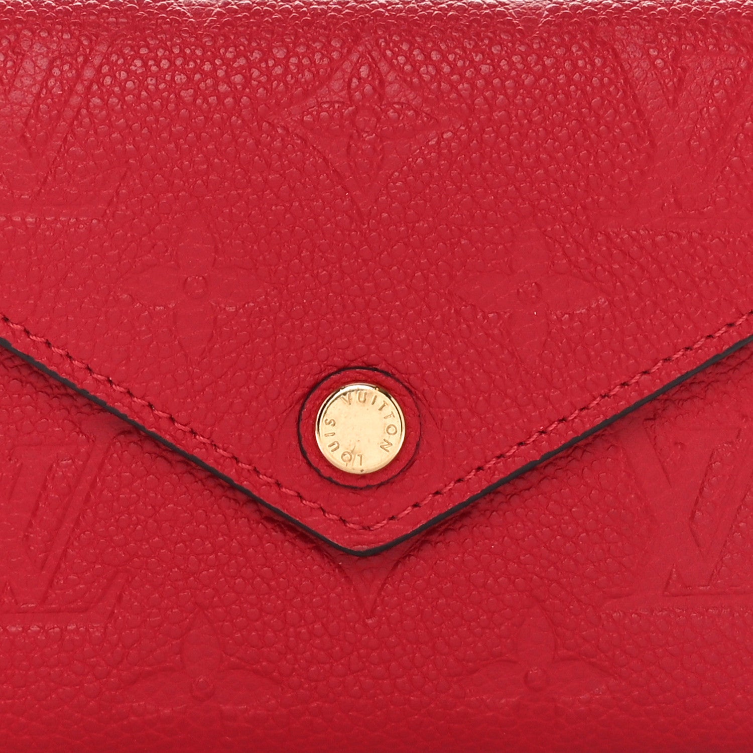 Louis Vuitton Empreinte Victorine Wallet Scarlet 7 of 7