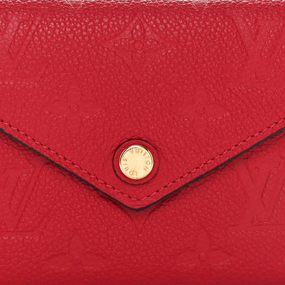Louis Vuitton Empreinte Victorine Wallet Scarlet 7 of 7