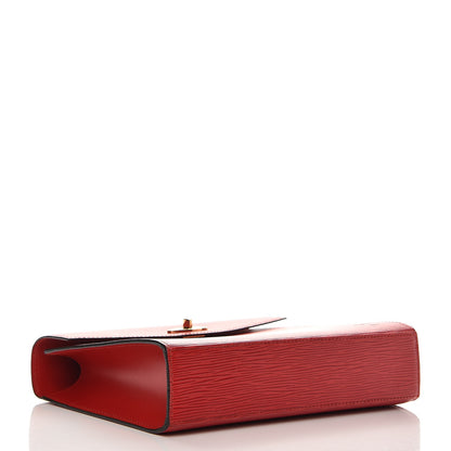 Louis Vuitton Epi Malesherbes Red 4 of 11