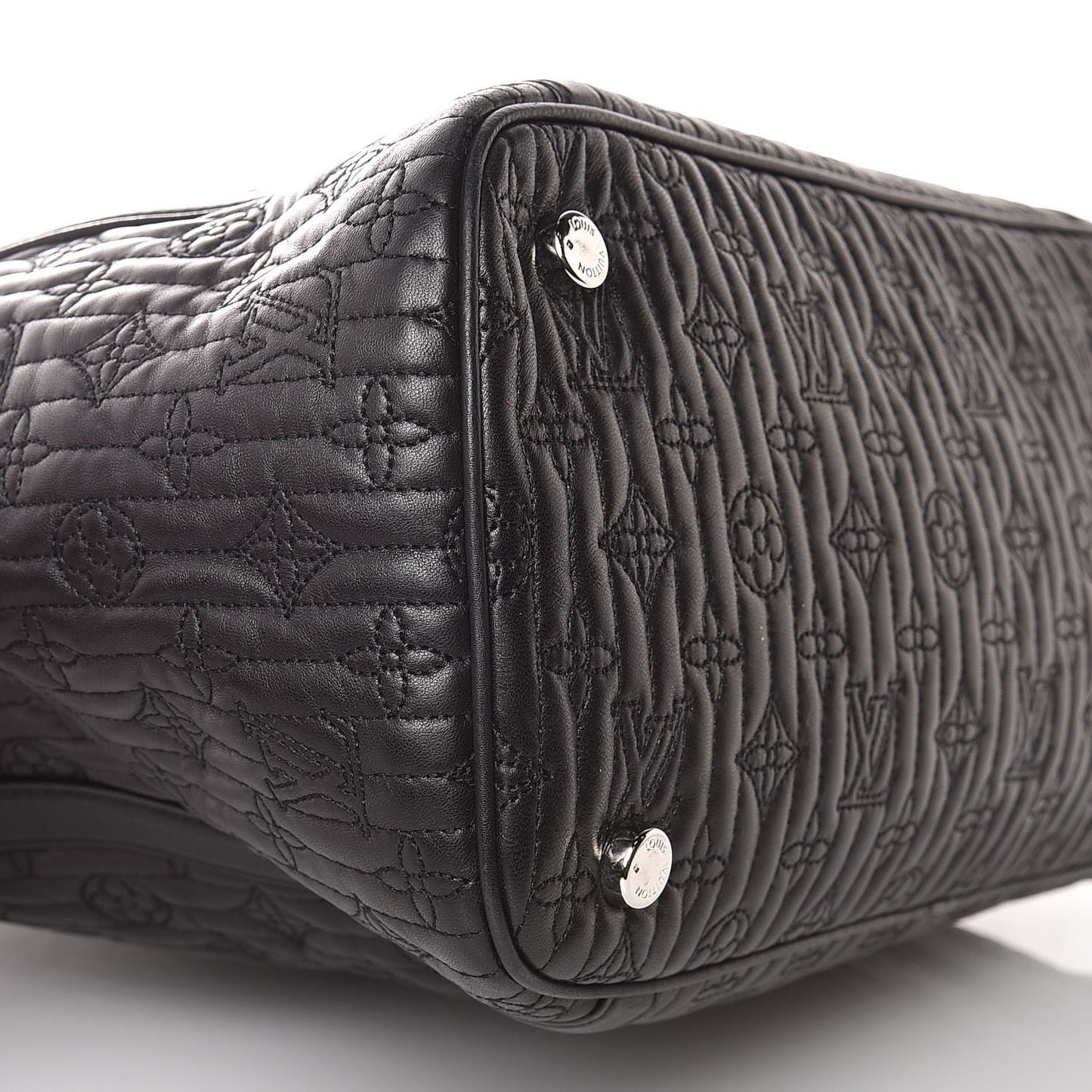 Monogram Lambskin Antheia Ixia MM Black