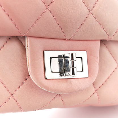 Chanel Lambskin Degrade Quilted 2.55 Reissue 226 Flap Pink 7 of 16