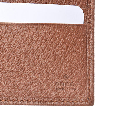 Gucci X MLB Monogram LA Dodgers Bi-Fold Wallet Beige Ruggine Ivory 6 of 7