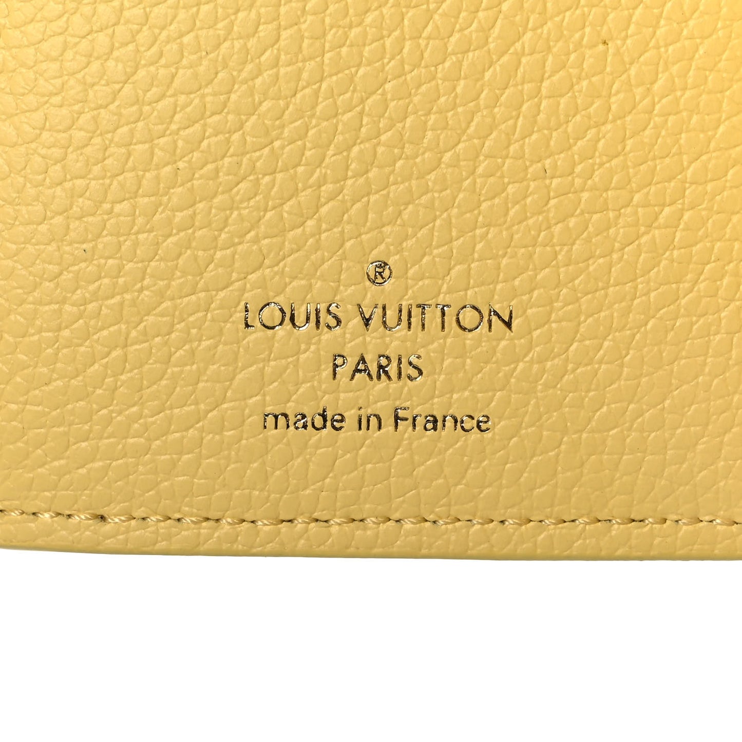 Empreinte Monogram Victorine Wallet Lemon Curd