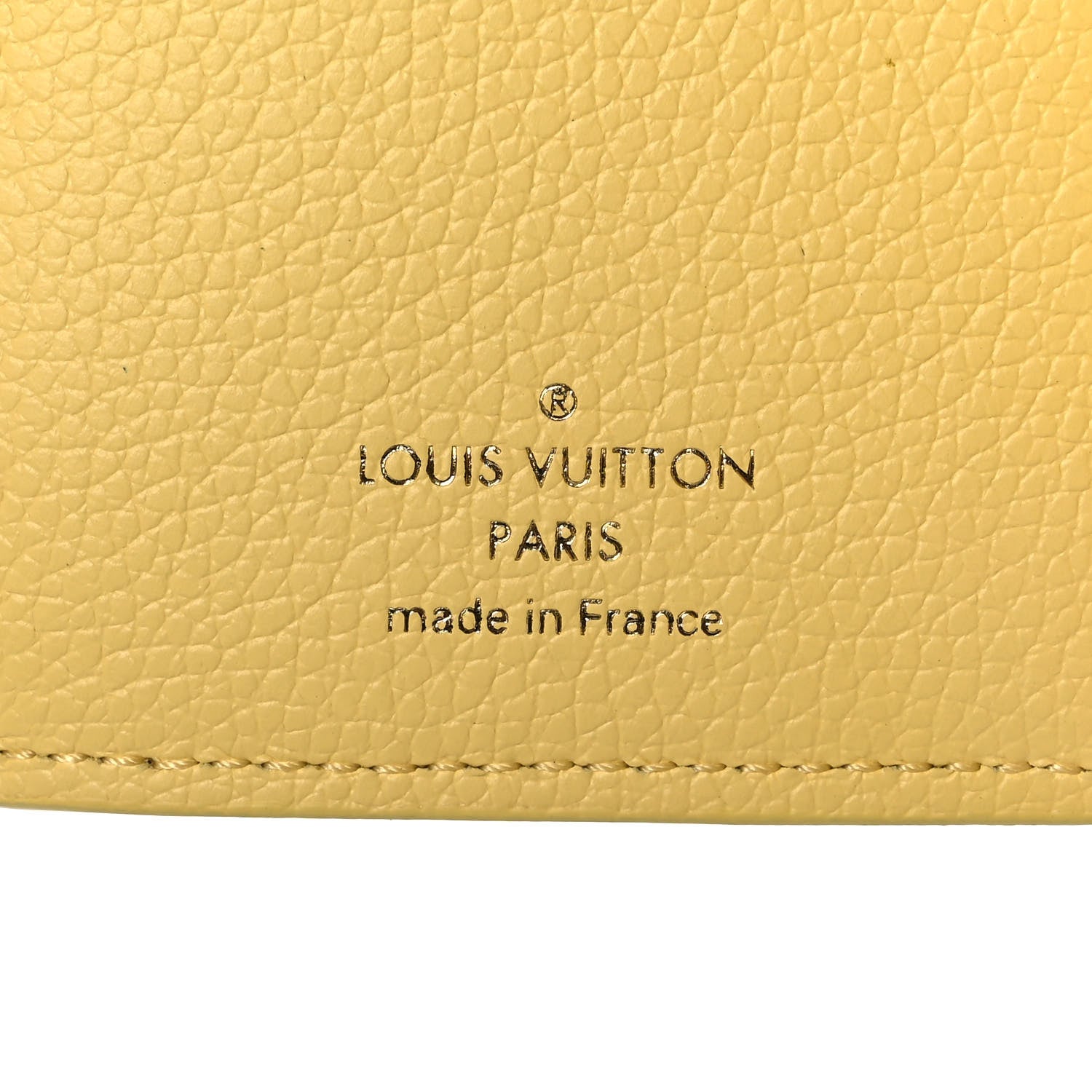 Louis Vuitton Empreinte Monogram Victorine Wallet Lemon Curd 7 of 10