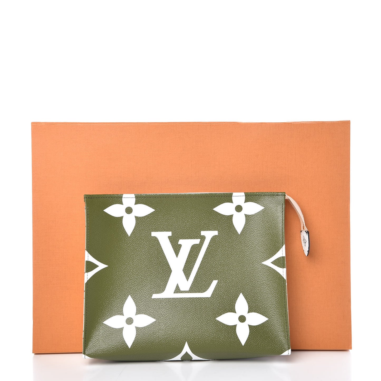 Monogram Giant Toiletry Pouch 26 Kaki
