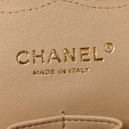 Chanel Caviar Quilted Jumbo Double Flap Beige Clair 6 of 11