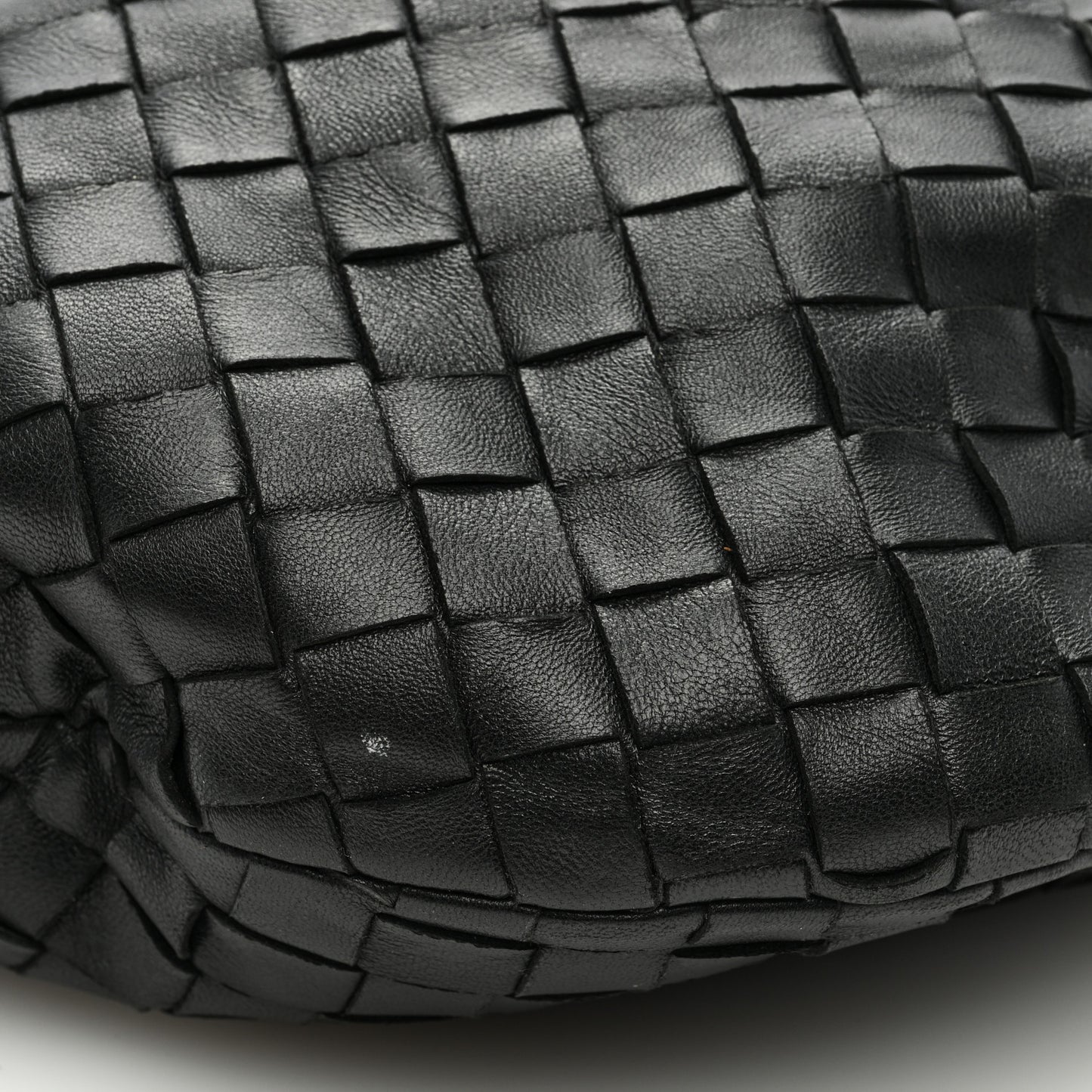 Nappa Intrecciato Teen Jodie Hobo Black