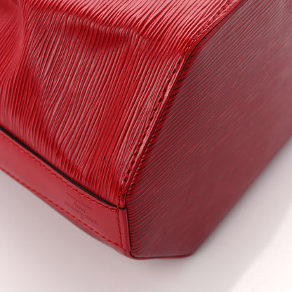Louis Vuitton Epi Sac D'Epaule Castillan Red 10 of 11