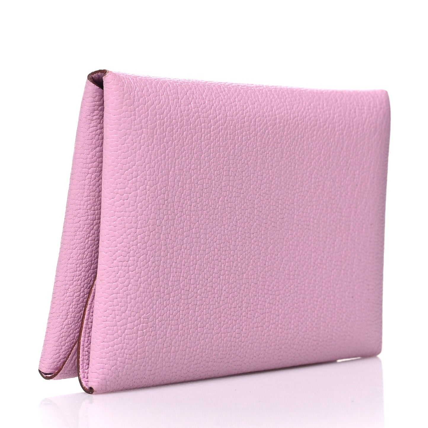 Chevre Mysore Calvi Duo Card Case Mauve Sylvestre