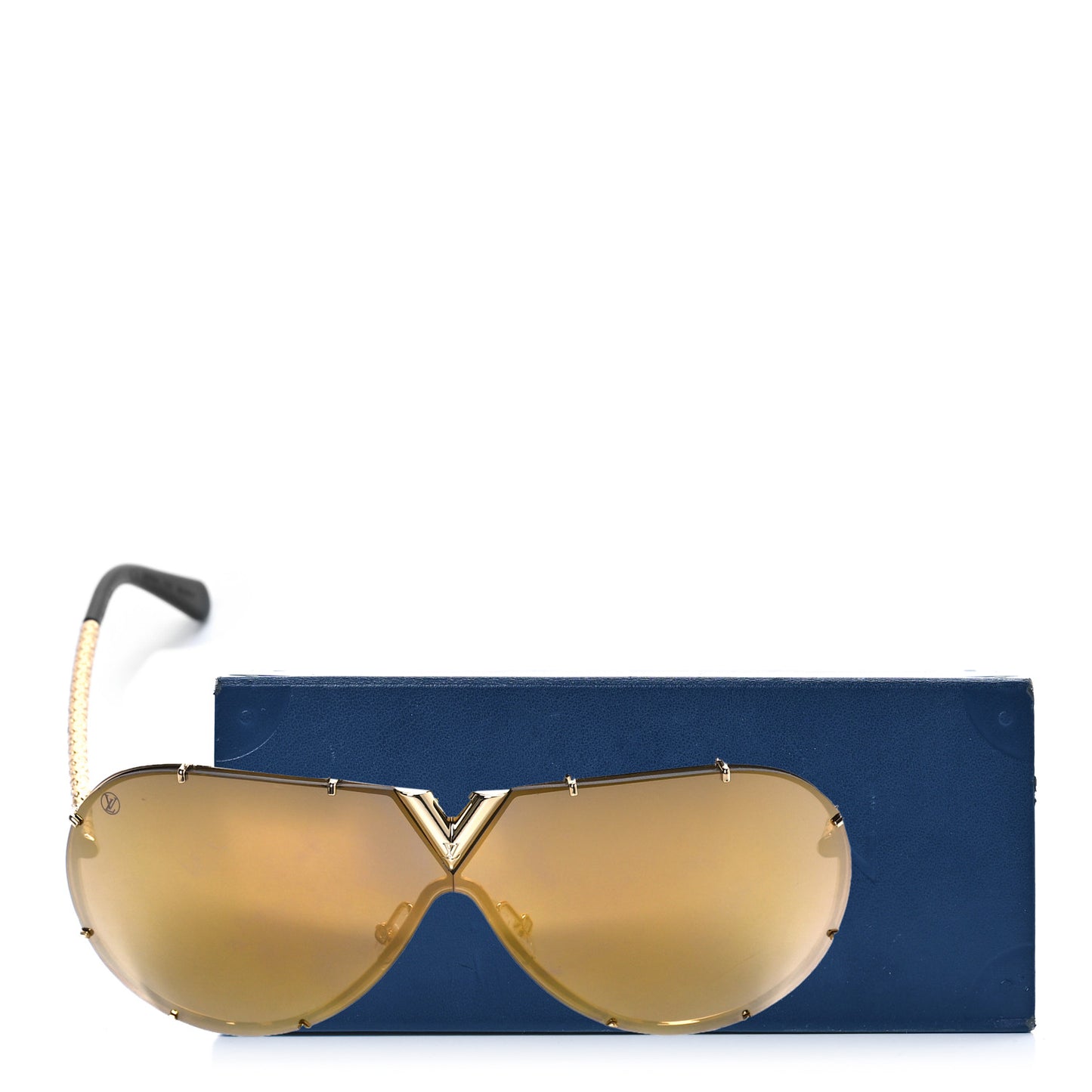 LV Drive Sunglasses Z0896E Gold