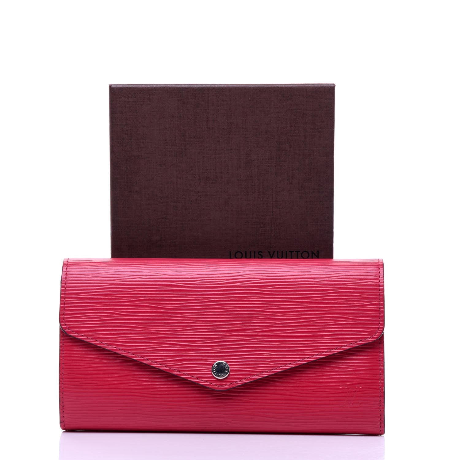 Louis Vuitton Epi Sarah Wallet NM Hot Pink 10 of 10