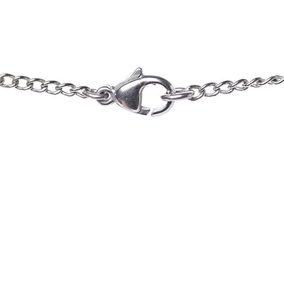 Chanel Enamel Pearl Coco Over The Moon Pendant Necklace Black Silver 5 of 5
