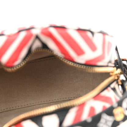 Louis Vuitton Monogram Giant Crafty Boite Chapeau Souple PM Creme Rouge Black 6 of 9